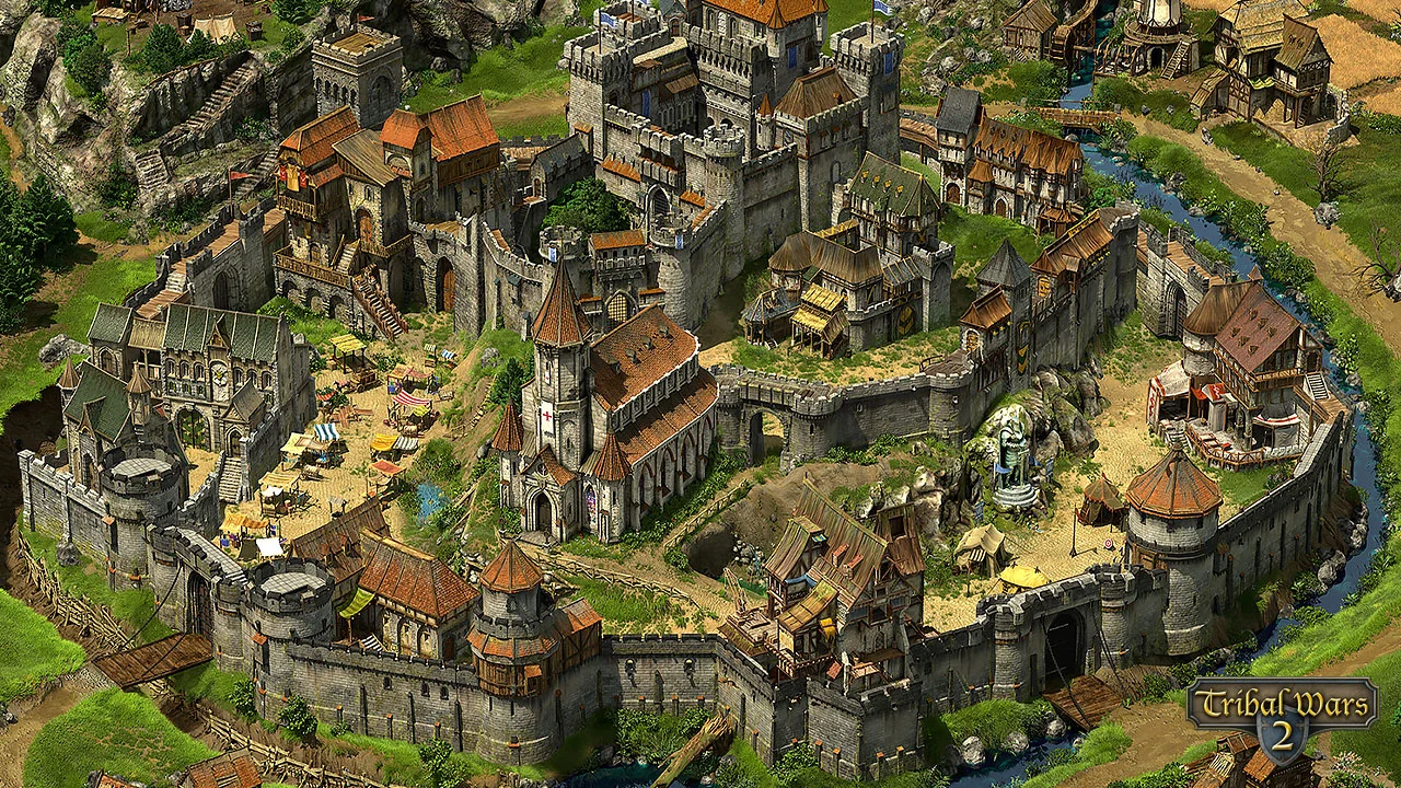 Schermata di Tribal Wars 2